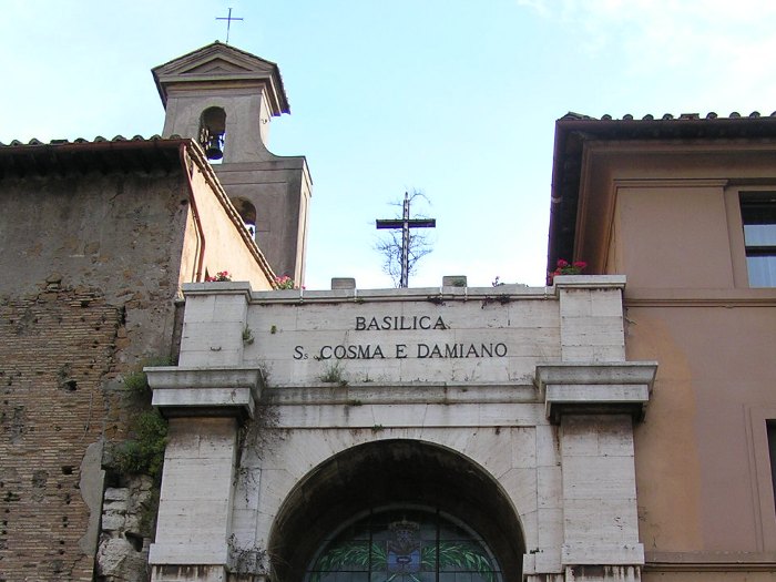 BASILICA DEI SANTI COSMA E DAMIANO A VIA SACRA